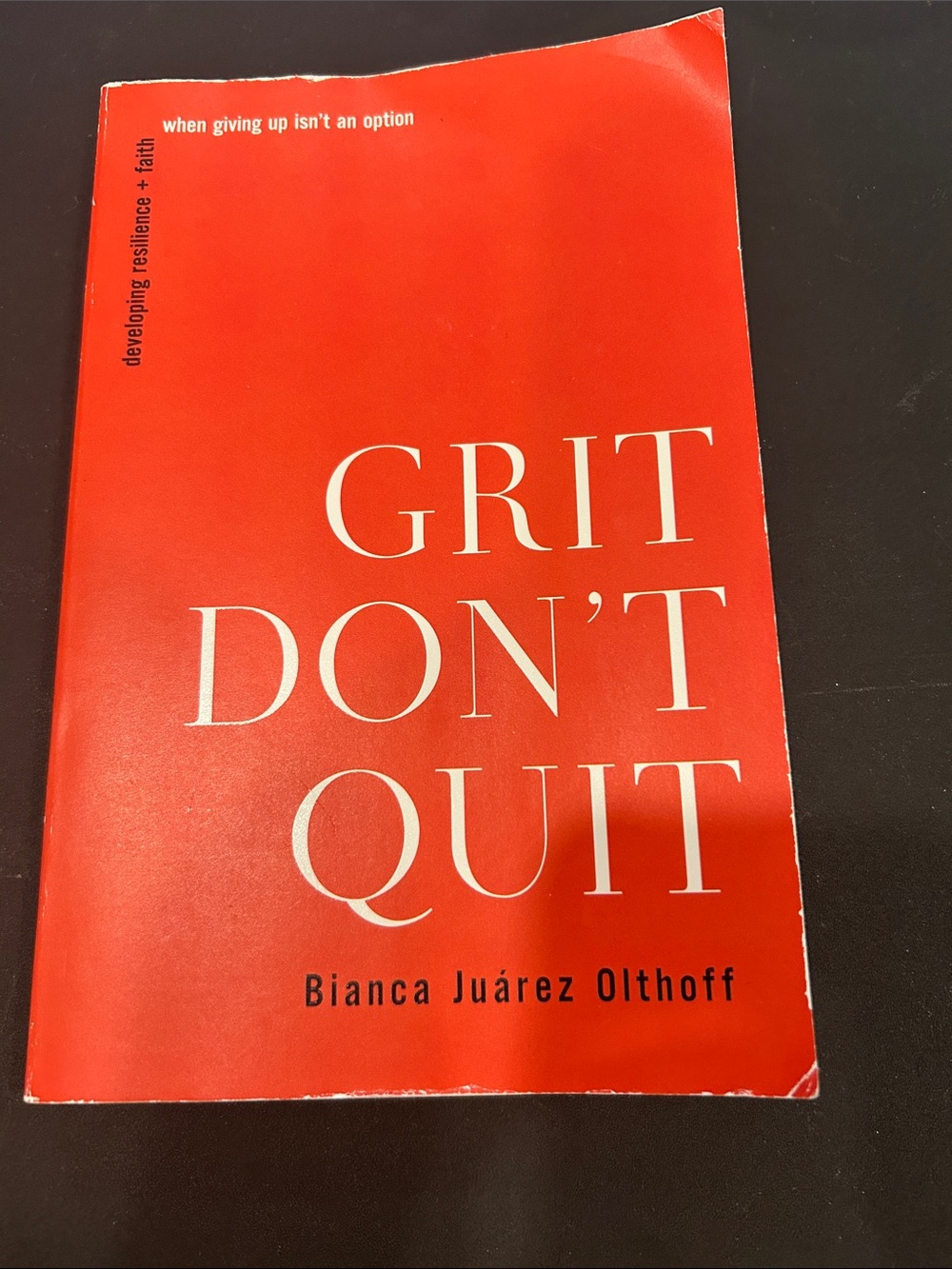 Grit Don’t Quit by Bianca Juárez Olthoff